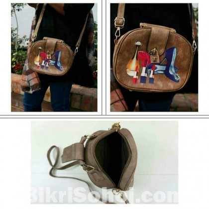 Ladies shoulder side bag